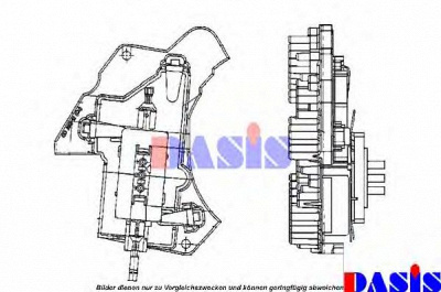 AKS DASIS 741340n -  Блок управления, отопление / вентиляция